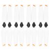 8pcs 8330 Quick Release Foldable Propeller CW Clockwise CCW Counter Clockwise for DJI Mavic Pro WHITE