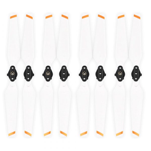 8pcs 8330 Quick Release Foldable Propeller CW Clockwise CCW Counter Clockwise for DJI Mavic Pro WHITE