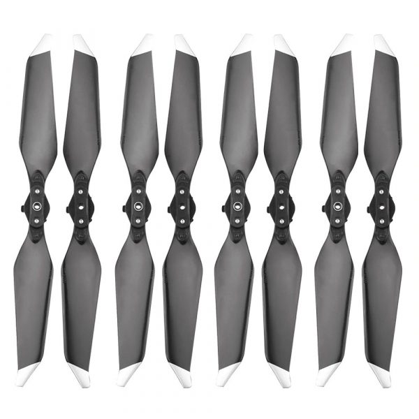 8pcs 8331 Low Noise Quick Release Propeller for DJI MAVIC Pro Platinum SILVER