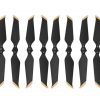 8pcs 8743 Quick Release Low Noise Foldable Propeller for DJI MAVIC 2 Pro Zoom BLACK GOLD