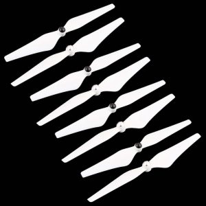 8pcs 9450 CW Clockwise CCW Counter Clockwise Self Locking Propeller for DJI Phantom 2 3 WHITE
