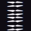8pcs 9450 CW Clockwise CCW Counter Clockwise Self Locking Propeller for DJI Phantom 2 3 WHITE BLUE