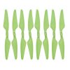 8pcs Quick Release Foldable Propeller for Hubsan H117S Zino GREEN