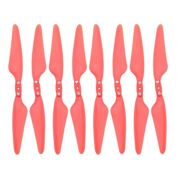 8pcs Quick Release Foldable Propeller for Hubsan H117S Zino RED