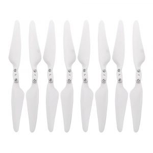 8pcs Quick Release Foldable Propeller for Hubsan H117S Zino WHITE