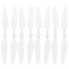 8pcs Quick Release Foldable Propeller for XIAOMI FIMI X8 SE WHITE