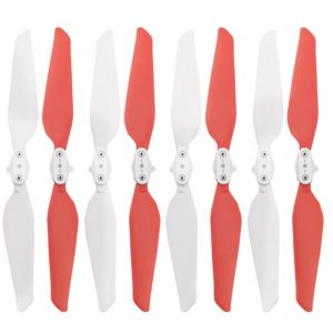8pcs Quick Release Foldable Propeller for XIAOMI FIMI X8 SE WHITE RED
