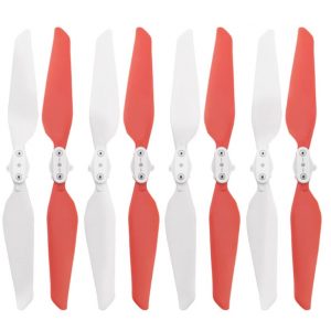 8pcs Quick Release Foldable Propeller for XIAOMI FIMI X8 SE WHITE RED