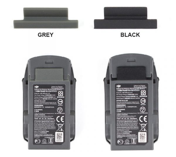 Battery Dust Proof Protection Cover for DJI Spark GRAY