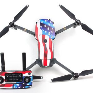 Body Shell and Remote Controller Stickers for DJI Mavic Pro American Flag