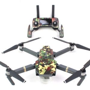 Body Shell and Remote Controller Stickers for DJI Mavic Pro Camouflage