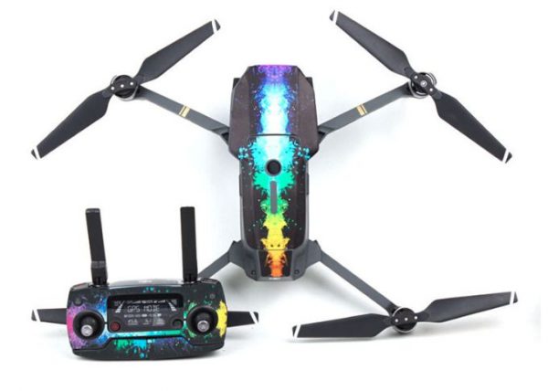 Body Shell and Remote Controller Stickers for DJI Mavic Pro Graffiti