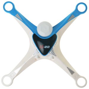 CX 22 019 Upper Body Shell for Cheerson CX 22 WHITE BLUE