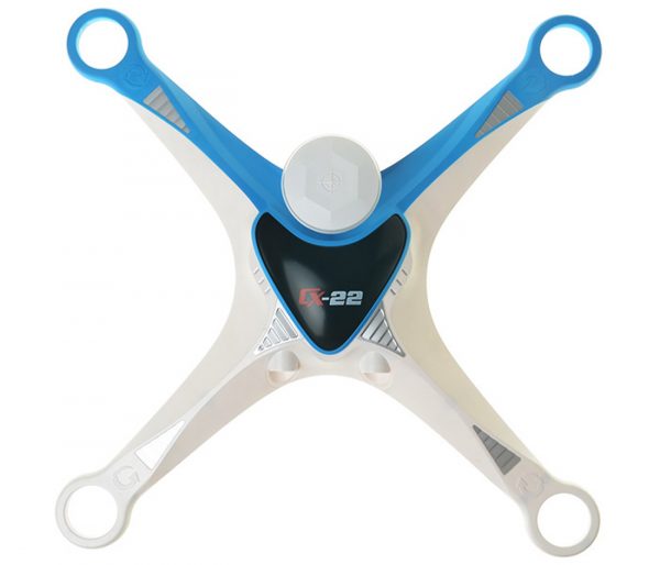 CX 22 019 Upper Body Shell for Cheerson CX 22 WHITE BLUE