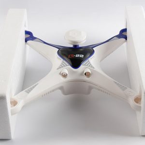 Full Body Shell for Cheerson CX 22 WHITE DARK BLUE 2