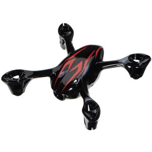 Full Body Shell for Hubsan X4 H107C BLACK RED 2