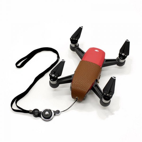 Handmade Leather Lanyard for DJI Spark Remote Controller