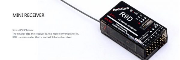 Radiolink R9D 9CH 24GHz Receiver for AT9 AT10 Transmitter 3