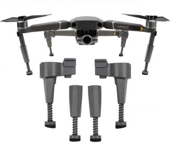 Shock Absorber Landing Skid Extension Kit for DJI Mavic 2 Pro Zoom