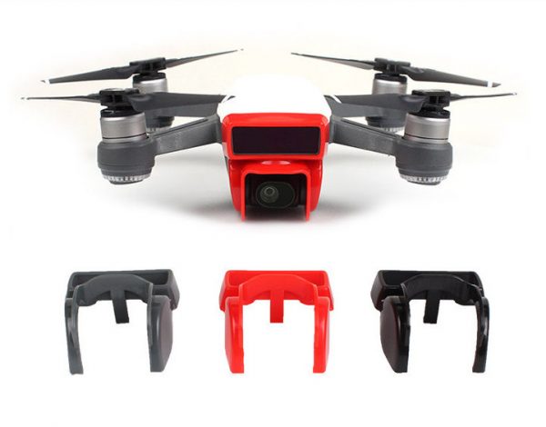 Sunnylife Camera Lens Protection Cover Sun Hood for DJI Spark RED