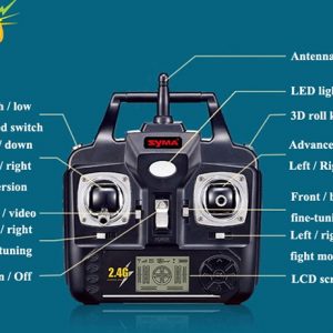 Syma X5C 14 Transmitter Remote Controller for Syma X5C X11 X11C X12 X2 X7 3