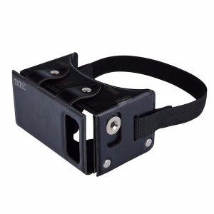 TOCHIC 3D Leather Virtual Reality Glasses for 4 55 Inch Smartphones BLACK