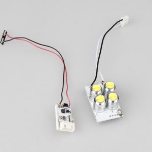 Ultra Bright Four Headlights Bead Head Lamp with Reduction Voltage Module For DJI Phantom 3