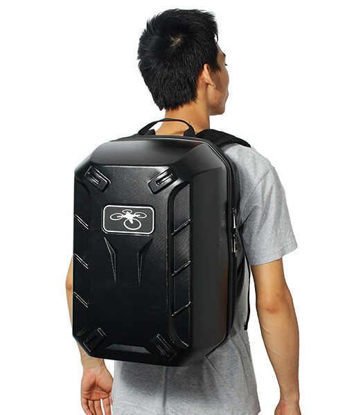 Waterproof Hard Shell Backpack for DJI Phantom 3 BLACK
