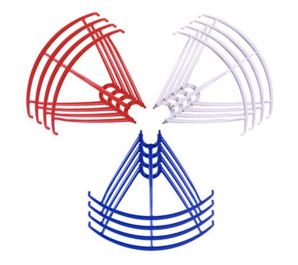 12pcs 3 Sets Propeller Protection Guard for Syma X5 X5C X5C 1 X5SC X5SW BLUE WHITE RED