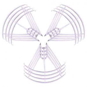 12pcs 3 Sets Propeller Protection Guard for Syma X5 X5C X5C 1 X5SC X5SW WHITE