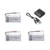 3pcs 3.7V 450mAh Battery 5 in 1 Charger for Hubsan H107 JJRC H31 H6C Eachine E33 E33C Wltoys U816A V252 KY101