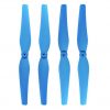 4pcs Propeller 2 x CW Clockwise 2 x CCW Counter Clockwise for Syma X8 X8C X8W X8HC X8HW X8HG BLUE