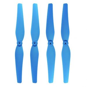4pcs Propeller 2 x CW Clockwise 2 x CCW Counter Clockwise for Syma X8 X8C X8W X8HC X8HW X8HG BLUE