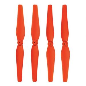 4pcs Propeller 2 x CW Clockwise 2 x CCW Counter Clockwise for Syma X8 X8C X8W X8HC X8HW X8HG RED