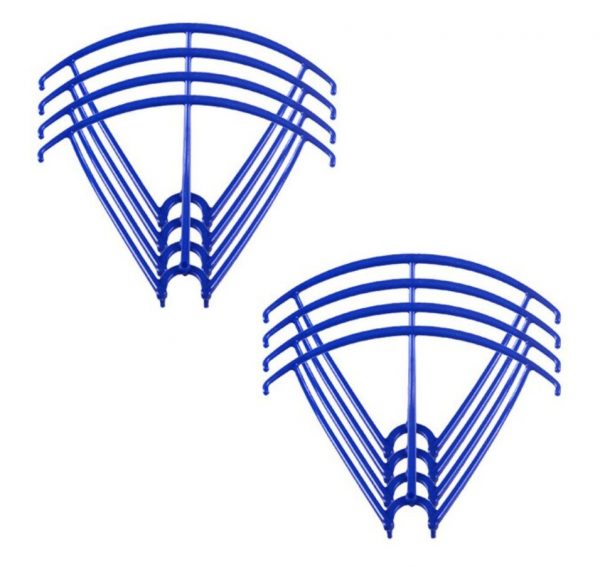 8pcs 2 Sets Propeller Protection Guard for Syma X5 X5C X5C 1 X5SC X5SW BLUE