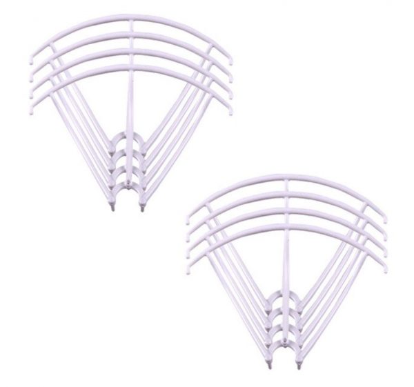 8pcs 2 Sets Propeller Protection Guard for Syma X5 X5C X5C 1 X5SC X5SW WHITE