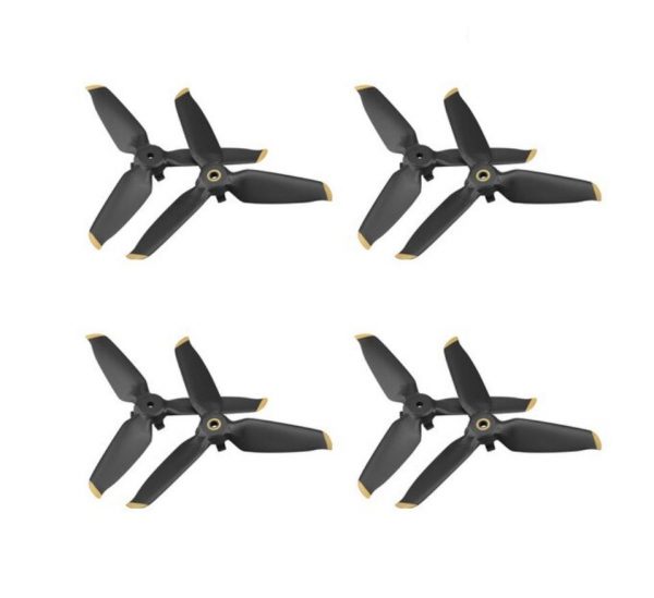 8pcs 5328S Quick Release Propeller for DJI FPV BLACK GOLD