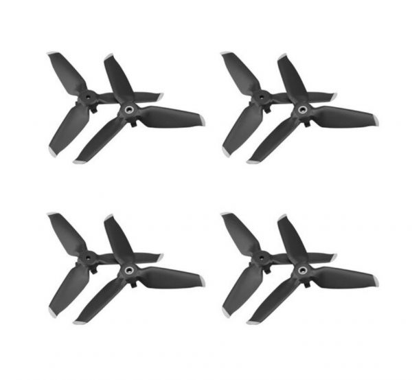 8pcs 5328S Quick Release Propeller for DJI FPV BLACK SILVER