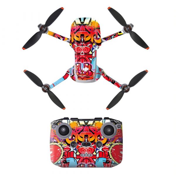 Protective Waterproof PVC Stickers for Mavic Mini 2 GRAFFITI