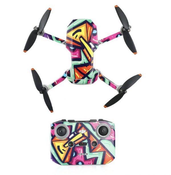 Protective Waterproof PVC Stickers for Mavic Mini 2 PAINTING ART