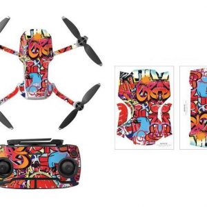 Protective Waterproof PVC Stickers for Mavic Mini GRAFFITI