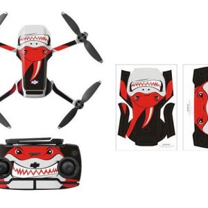 Protective Waterproof PVC Stickers for Mavic Mini RED SHARK