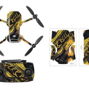 Protective Waterproof PVC Stickers for Mavic Mini ROCK ROLL