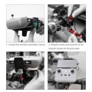 Remote Controller Bike Bracket Clamp Holder Mount for DJI Mavic Air 2 Mini 2 C