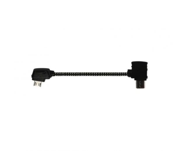 Remote Controller Nylon Data Cable for DJI Mavic Pro Platinum Air Mini 2 Pro Zoom ANDROID REVERSE MICRO USB 9.3CM