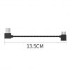 Remote Controller Nylon Data Cable for FIMI X8 SE FIMI X8 SE 2020 ANDROID REVERSE MICRO USB