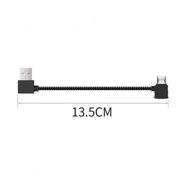 Remote Controller Nylon Data Cable for FIMI X8 SE FIMI X8 SE 2020 ANDROID REVERSE MICRO USB
