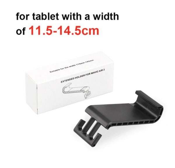 11.5 14.5cm Width Tablet Remote Controller Extended Bracket Mount Holder for DJI Mavic Air 2 Mini 2