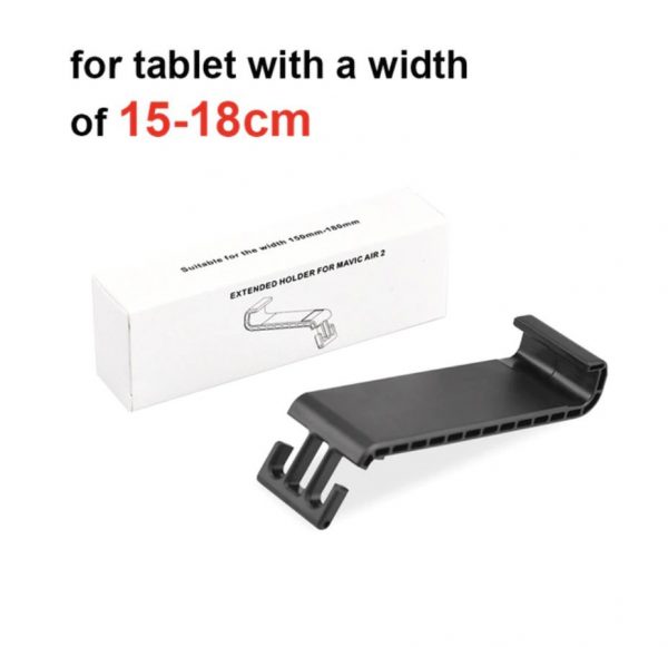 15 18cm Width Tablet Remote Controller Extended Bracket Mount Holder for DJI Mavic Air 2 Mini 2
