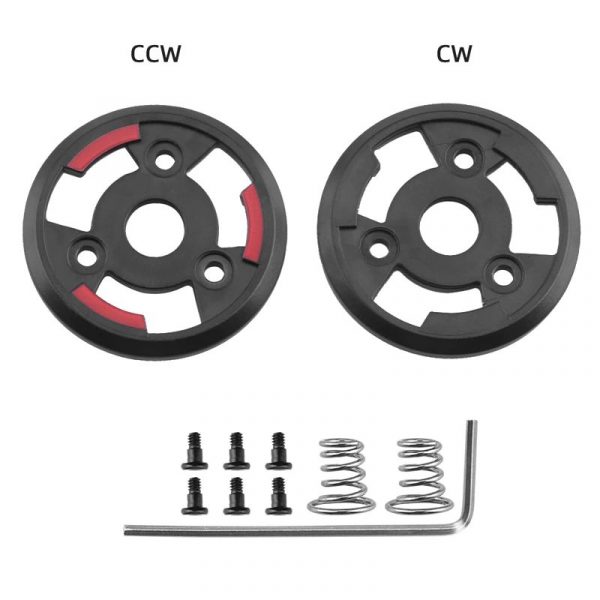 2pcs CW Clockwise CCW Counter Clockwise Propeller Mounting Plate Base Set for DJI FPV Combo Drone